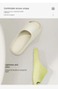 Wave-Sole Platform Anti-Slip Slippers