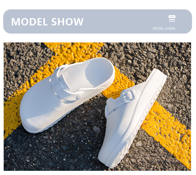 Casual EVA Buckle Clog 