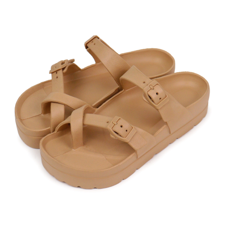 Custom Color Double Strap EVA Sandals