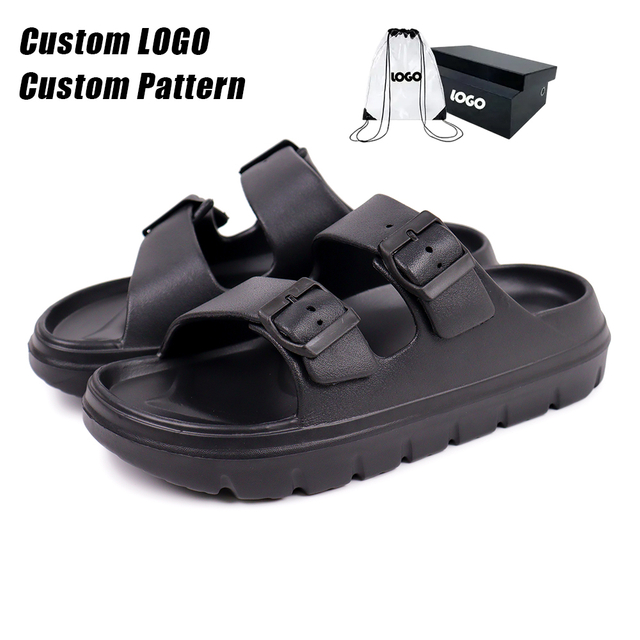Double Strap Platform Sandals 