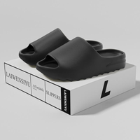 Wave-Sole Platform Anti-Slip Slippers