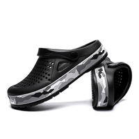 black clogs with strap