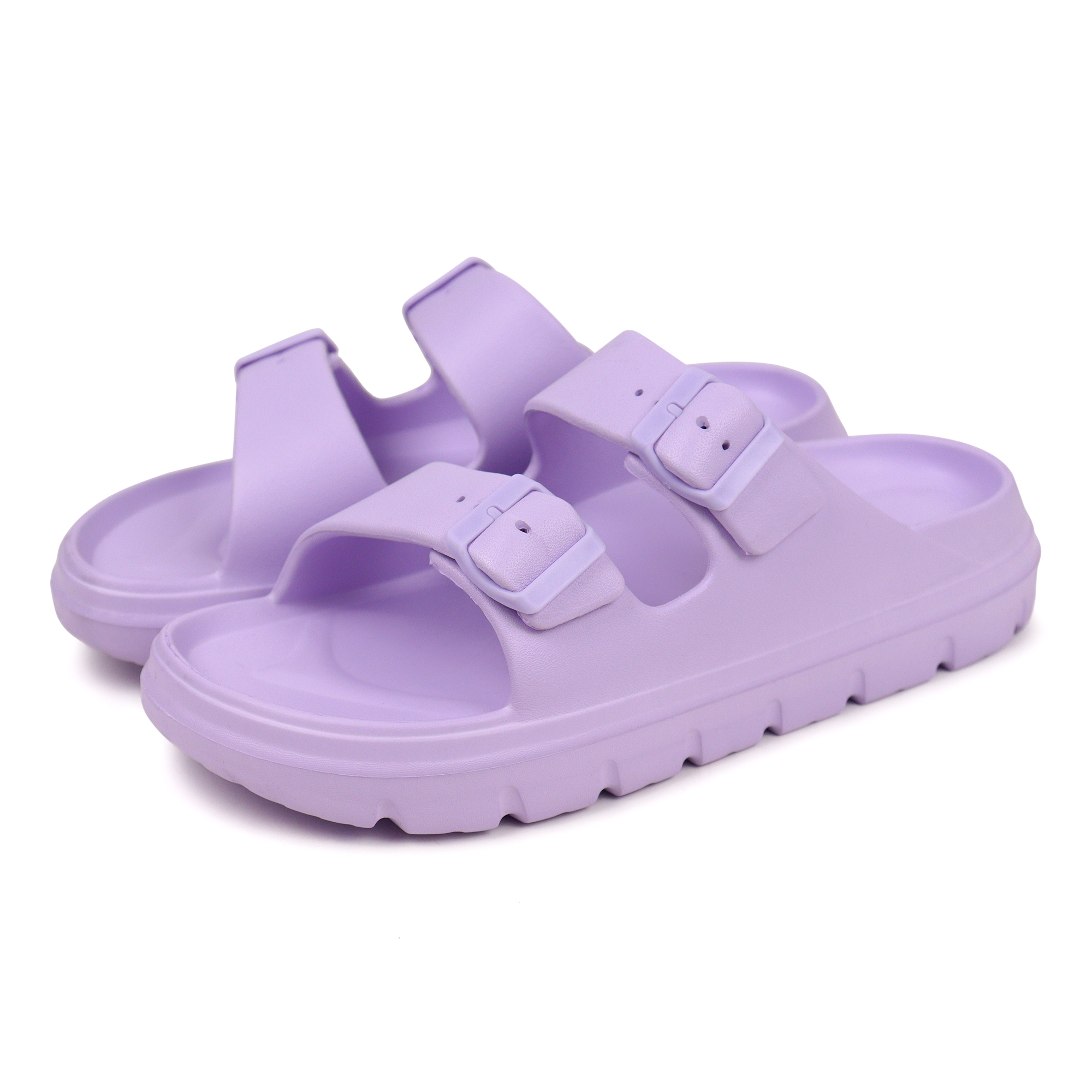 double strap platform sandals