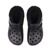 Warmth That Breathes: Perforated Clogs.