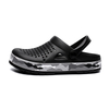 black clogs with strap