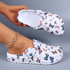 Women's Casual EVA Printed Clogs Shoes 
