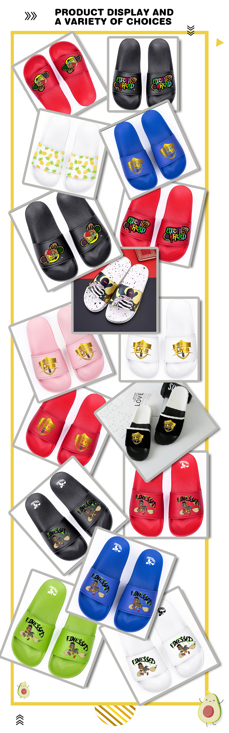 Custom Logo And Color Slides