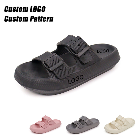 Buckle Strap Women's Customizable Sandals