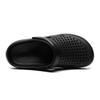 black clogs with strap